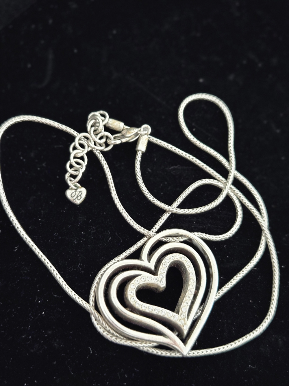 Retired Brighton Infinity Heart Necklace